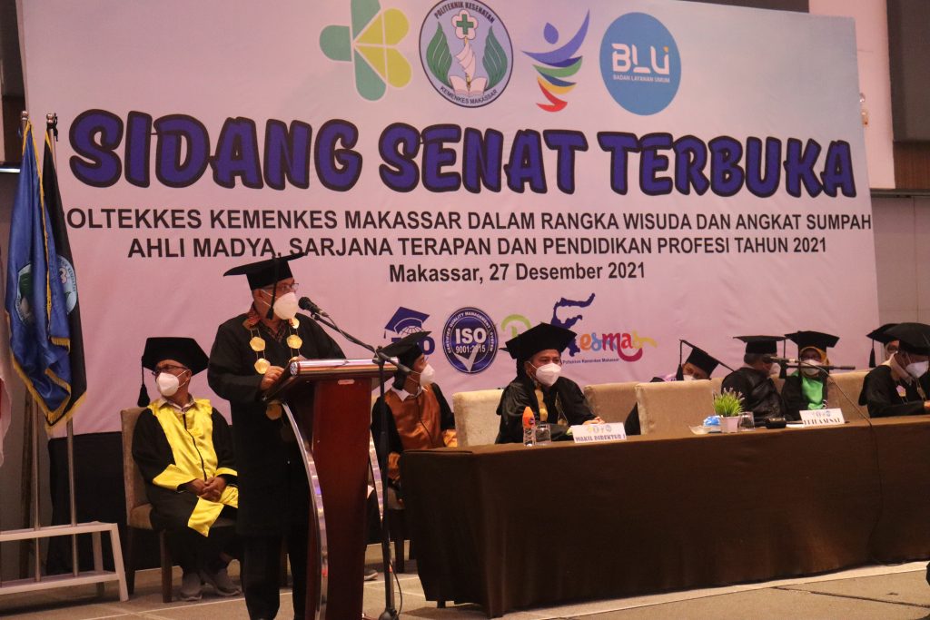 Sidang Terbuka Dalam Rangka Wisuda Poltekkes Kemenkes Gorontalo Tahun 