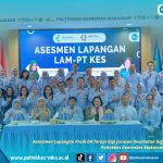 Penyambutan TIM Asessor Lam – PT Kes dalam rangka Asessmen Lapangan Prodi D4 Terapi Gigi Jurusan Kesehatan Gigi Poltekkes Kemenkes Makassar