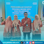 Empat Dosen Poltekkes Kemenkes Makassar Resmi Dilantik sebagai Pejabat Fungsional
