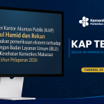 Pengumuman Penetapan Kantor Akuntan Publik (KAP)BLU Poltekkes Kemenkes Makassar Tahun Pelaporan2026